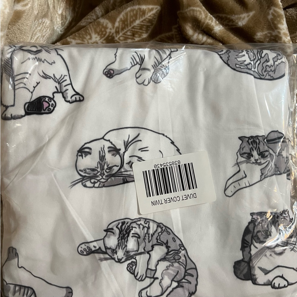 Taylor Swift Meredith Olivia Cat Duvet Cover